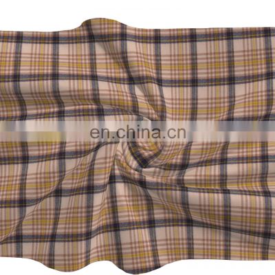 Wholesale New Design 65%Cotton 35%Poly Twill Yarn Dyed Flannel Fabric