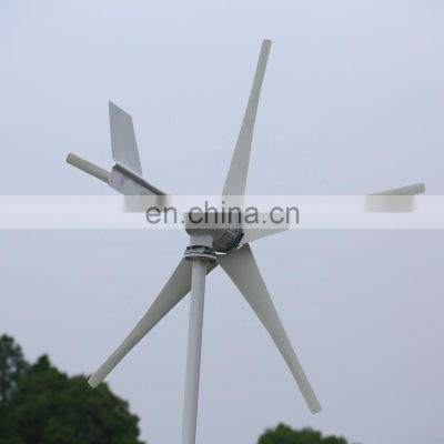 R&X Manufacturer 5 blades 1000w 1kw wind turbine price for home boat camping CCTV