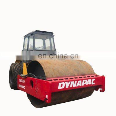 Soil compactor dynapac ca251 secondhand hot sale road construction machinery with low price and nice condition machine for sale