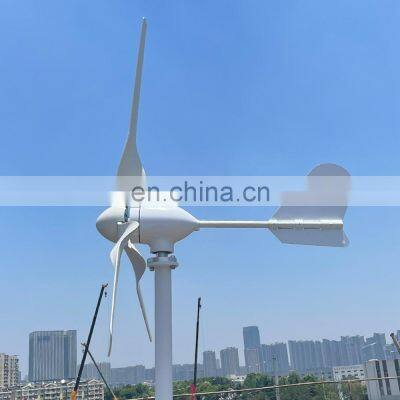 100w 12v 24v Alternative Energy Good Price Wind Generator for Home and Low Wind Area Vertical Wind Turbine