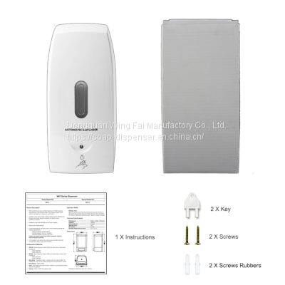 500ml Commercial ABS Wall Mounted Auto Hand Sanitizer Alcohol Liquid Gel Spray Soap Dispenser With Sensor photo-5