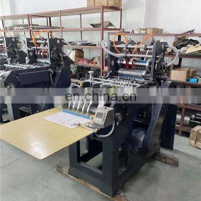 ZF250A Automatic Announcement Greeting Cards Check Small Mini Envelope Folding Pasting Gluing Making Machine photo-5