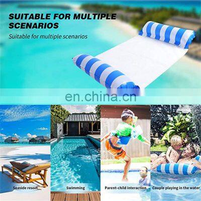 Competitive Price Custom Printed Inflatable Summer Pool Float Water Lounger Hammock Swimming Pool Float Mesh Float photo-5