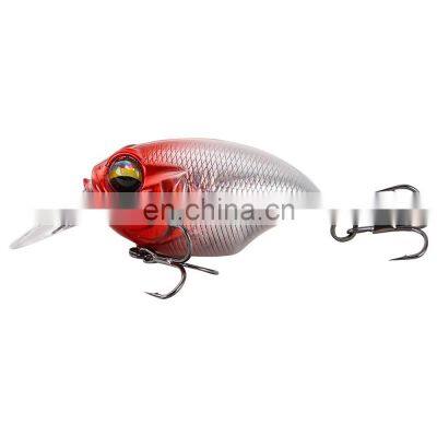 JOHNCOO 43mm Pesca Fishing Lure Crankbait Floating Bass Lures Fishing Hard Body Lure