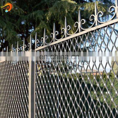 Best Price High-security Grill Galvanized Coated Expanded Metal Wire Mesh Fence