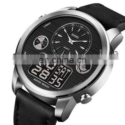 1653 Skmei High Quality Logo Brand Custom Wrist Watch Men Sport Military Watch Compass Dual Time Hour photo-5