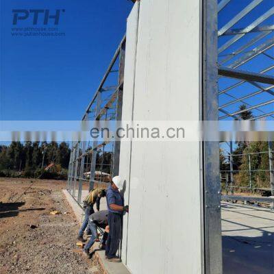 PTH Multistory Prefab Steel Structure Warehouse Office Building Long Span Structure photo-5