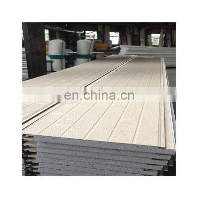 Eps cement sandwich panel prefab house high sandwich panel exterior cement eps mgo osb sandwich panel equipment press