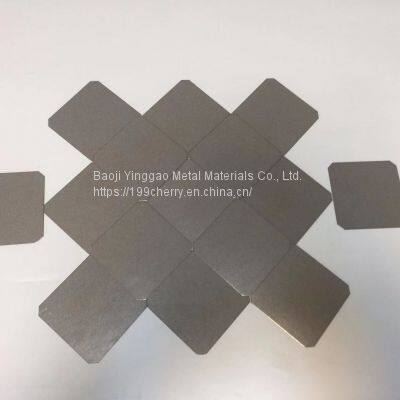 PEM Hydrogen Production Consumable Gas Diffusion Layer Porous Titanium Plate photo-2