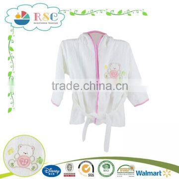 100 percent cotton children hooded bathrobes kids bathrobes