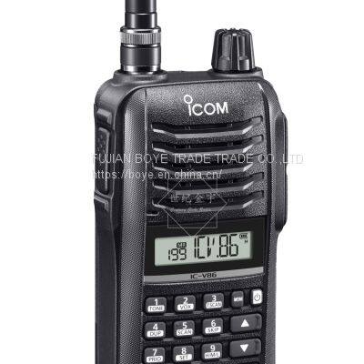 IC-V86 ICOM 7W 10KM Handheld Transceiver Walkie Talkie VHF Transceiver VHF Radio 207 Channels