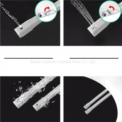 NON ELECTRIC BIDET TOILET SEAT U SHAPE WHITE COLD WATER photo-4