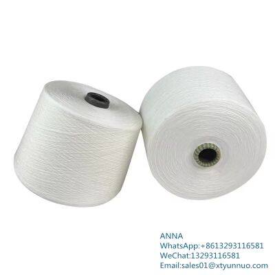 100% Combed Compact Cotton Yarn For Knitting And Weaving