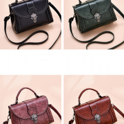 ZTSB-0070,synthetic Leather Bag Factory pu Lady Single Shoulder Crossbody Small Square Handbag photo-4