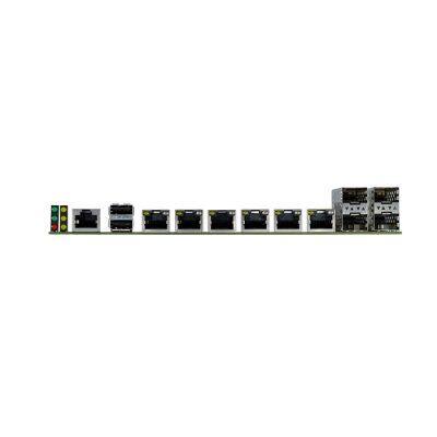 Network Security PC Motherboard Intel Atom 4C4T C3558R CPU 6*RJ45 2*SFP Gbe 2*SFP+ 10G Bypass PCIe x8 Expansion Mainboard photo-2