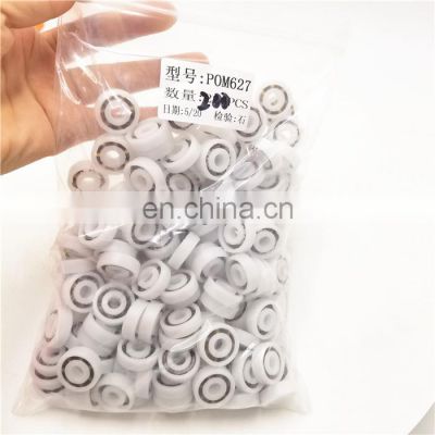 627 Plastic Radial With Glass ball Bearing 627 size 7x22x7mm Plastic Bearing 627 624 625 626 623 628 629 in stock