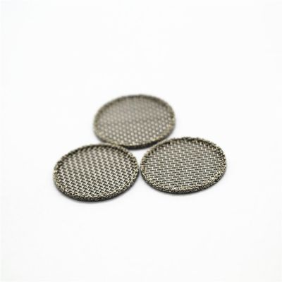 Stainless Steel  304 316L Round  Plain/Twill/Dutch Woven Wire Mesh Oil Filter Disc