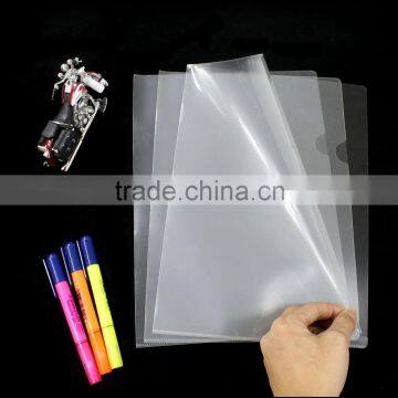 Blank clear plastic I shape file folder wholesale cheap price