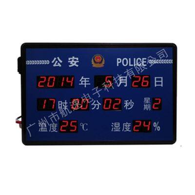 HS-809 Public Inspection Method Temperature and Humidity Display Screen