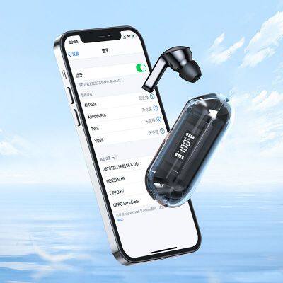 TWS Headphones Earbuds BT Earphones Wireless Headset Wholesale New Women Sport Men Smart Display Stereo Microphone photo-4