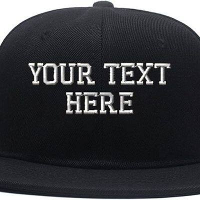 Custom Team Snapback Personalized Embroidered Hip Hop Flat Brim Baseball Hats