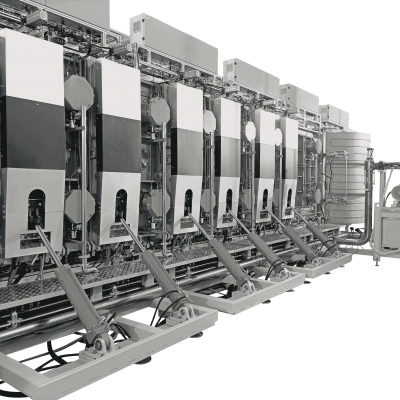 SIMVACO Large Glass Anti-Reflection Sputter Deposition Production Line PVD Coating Machine