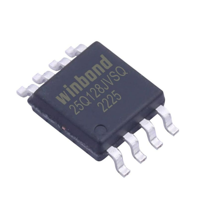 Serial Port FLASH Memory Chip 128M-bit Memory SPI Flash W25Q128 Winbond Memory IC for Voice Chip's Audio Files Storage Sound Playback devices as USB