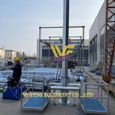 WFA Cattle Slaughter Machine Beef Abattoir Equipment Slaughterhouse Hydraulic Cow Skinning Device photo-2