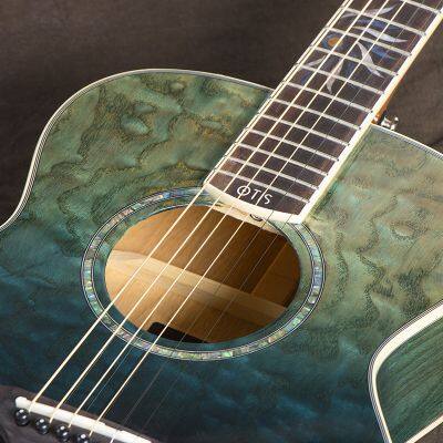 Musical Instrument Factory 36 Inch 6 Strings Guitars Solid Top Wood Acoustic Guitar AM-blue photo-5