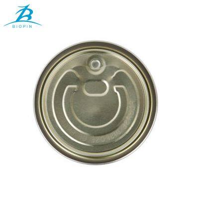 Hot Sale 300# 73mm Tinplate Easy Open End Cover Can Lid for Canned Food Packing Can