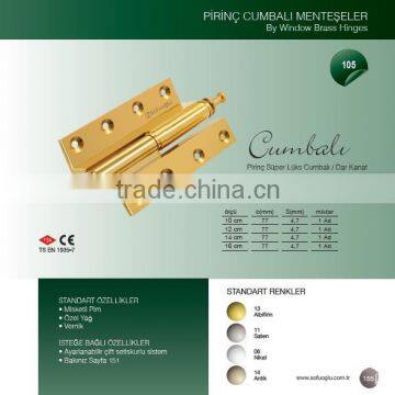 By Window Brass Door Hinge Narrow SUPER LUX CUMBALI photo-2