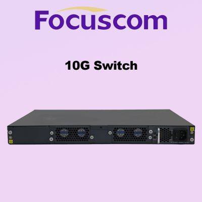Focus S5863-24X2C L3 Managed 10G Fiber Switch, 24-Port SFP+ With 2-Port 100G QSFP28 Uplinks, High-Performance Networking Aggregation Layer Switch photo-4