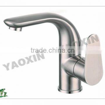 Good Quality Lead Free Stainless Steel 304 Basin Faucet