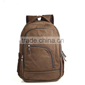 Canvas Backpack Vintage Canvas Backpack for School photo-2