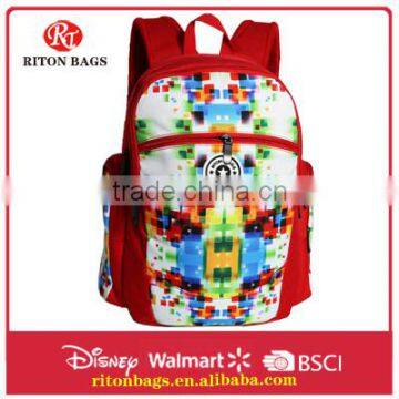 Promotion in 2016 Riton's Computer Backpack Laptop Backpack for Teenagers with Excellent Quality