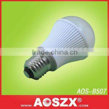 Shenzhen LED Lighting Cool White 550lm 12V SMD 5630 5w smd5630 led bulb