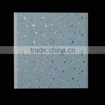 New patterns hot stamping for 595mm PVC false Ceiling