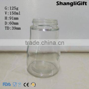 150ml Round Oil Bottle With Plastic Rubber Lids Accuse oil bottle