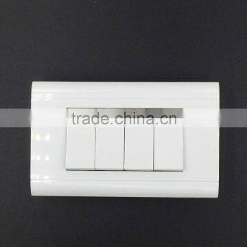 118 series Australia type Australia stardand four gang wall switch                        
                                                                                Supplier's Choice