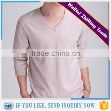 New Fashion V-neck Comfortable Men Sweater