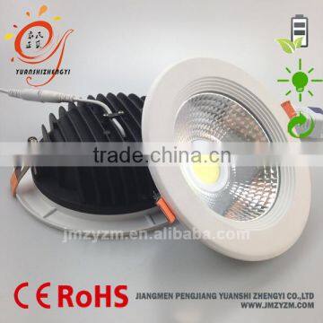 round 20W COB LED downlight ceiling light