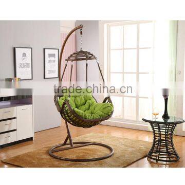 Cover Bird's Nest Hanging Baby Rattan Wicker Indoor Living Room Plastic Swing Chair photo-3