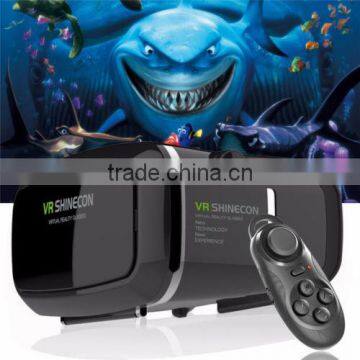 New VR Shinecon Virtual Reality Headset 3d Vr Glasses for 4~6 Inch Smartphones photo-3