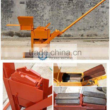 Great Small Manual Interlocking Brick Machine /rammed Earth House Plans FL1-40 photo-3