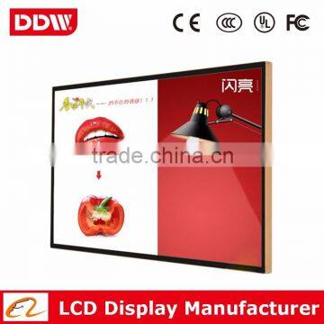 LCd Advertising Display Screen/37" Wall Mounted Digital Signage Player Usb Quality Choice