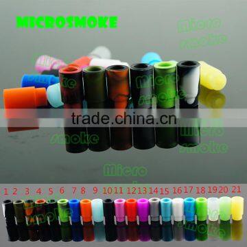 Factory price Silicone drip tip Mouthpiece Cover Test Tips Individually Package food grade disposable drip tips for ecig test