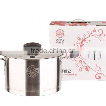 kitchen appliance Stainless steel cooking pot soup pot