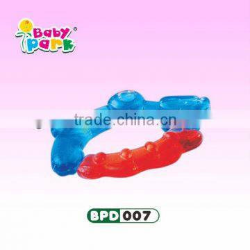 colorful hot sale high quality silicone baby teether 2015