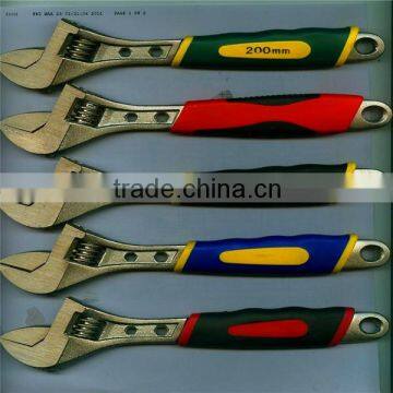 Adjustable wrench for machine installation/repair