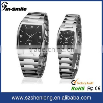 Happy Valentine Day of 2013, lover style watch,hot sale, gift watch, water resistant,fashion stianless steel Lover watch